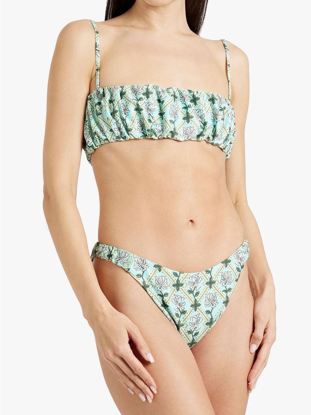 Agua by Agua Bendita Maranon Herbal printed bikini